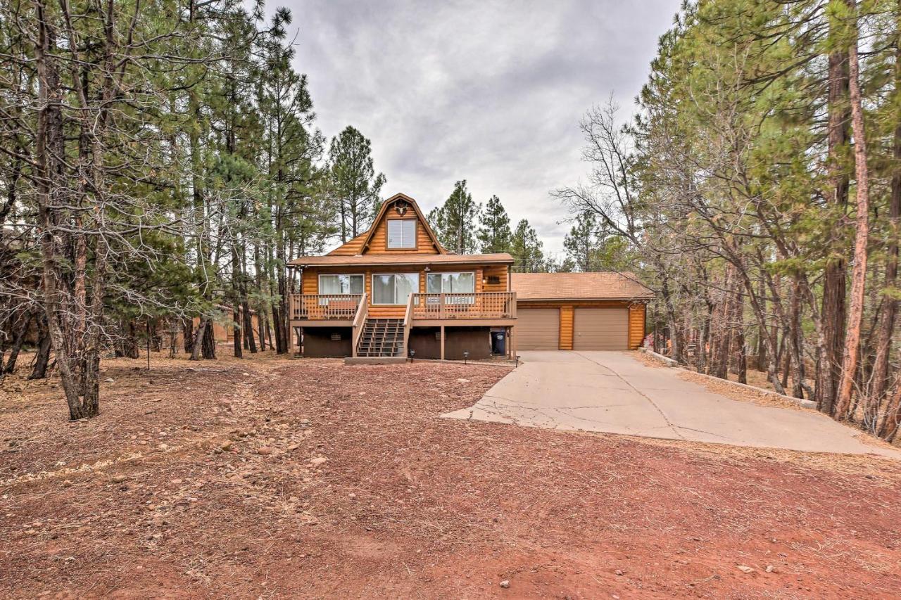Show Low Cabin With Bbq And Fire Pit Pets Welcome! Экстерьер фото