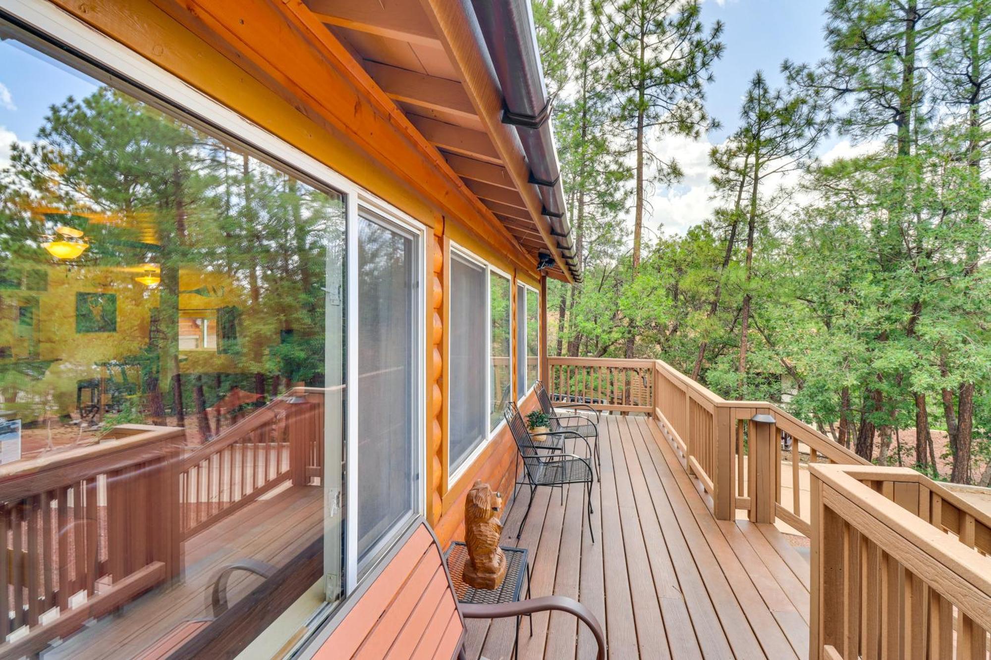 Show Low Cabin With Bbq And Fire Pit Pets Welcome! Экстерьер фото
