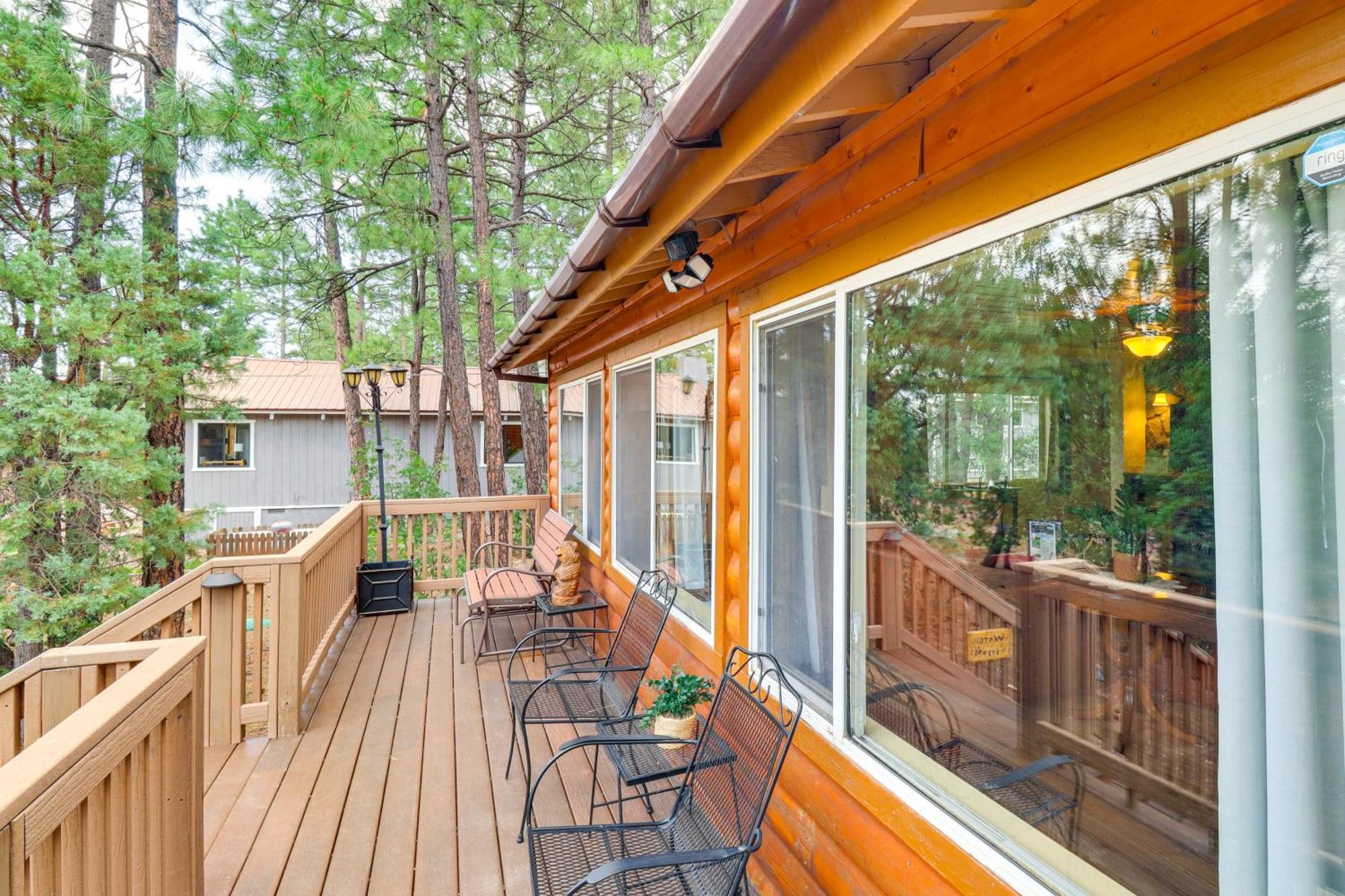 Show Low Cabin With Bbq And Fire Pit Pets Welcome! Экстерьер фото