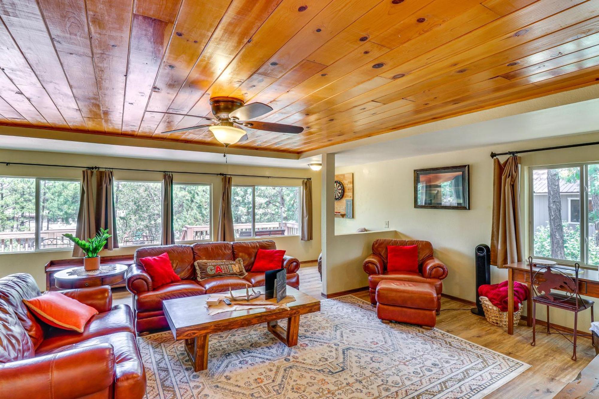 Show Low Cabin With Bbq And Fire Pit Pets Welcome! Экстерьер фото