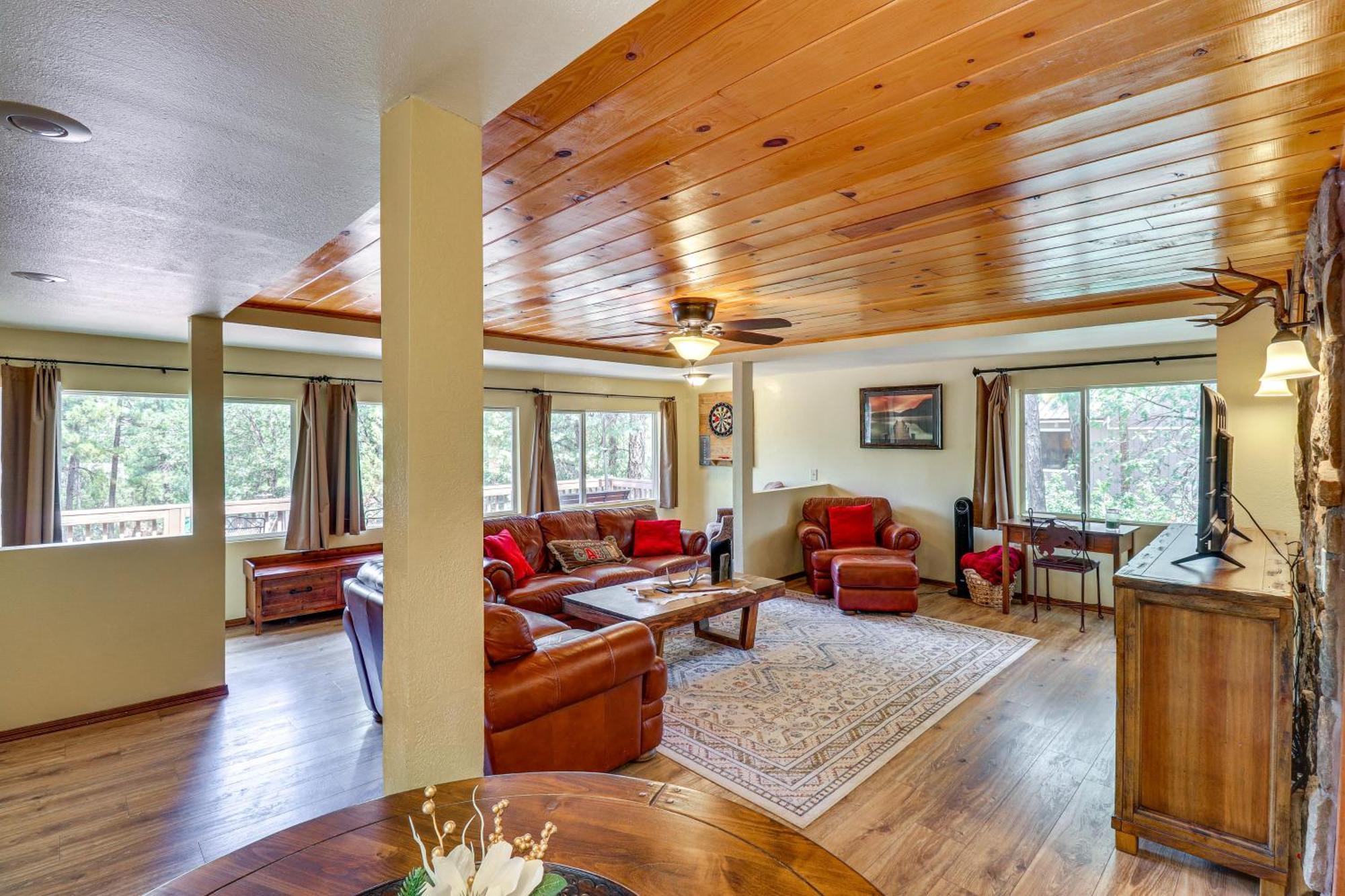 Show Low Cabin With Bbq And Fire Pit Pets Welcome! Экстерьер фото
